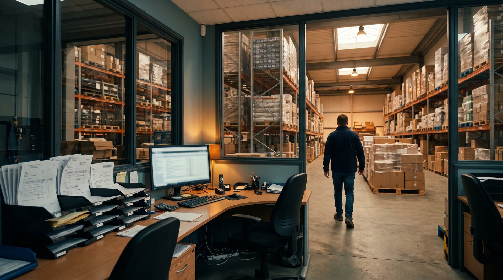 Arbeitsumgebung eines KI-Einkäufers