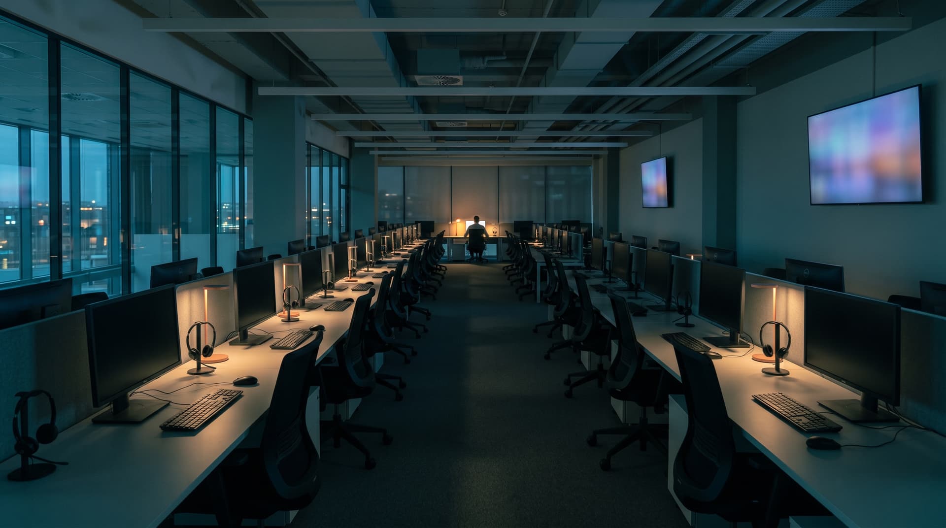 Arbeitsumgebung eines KI-Kundenservice