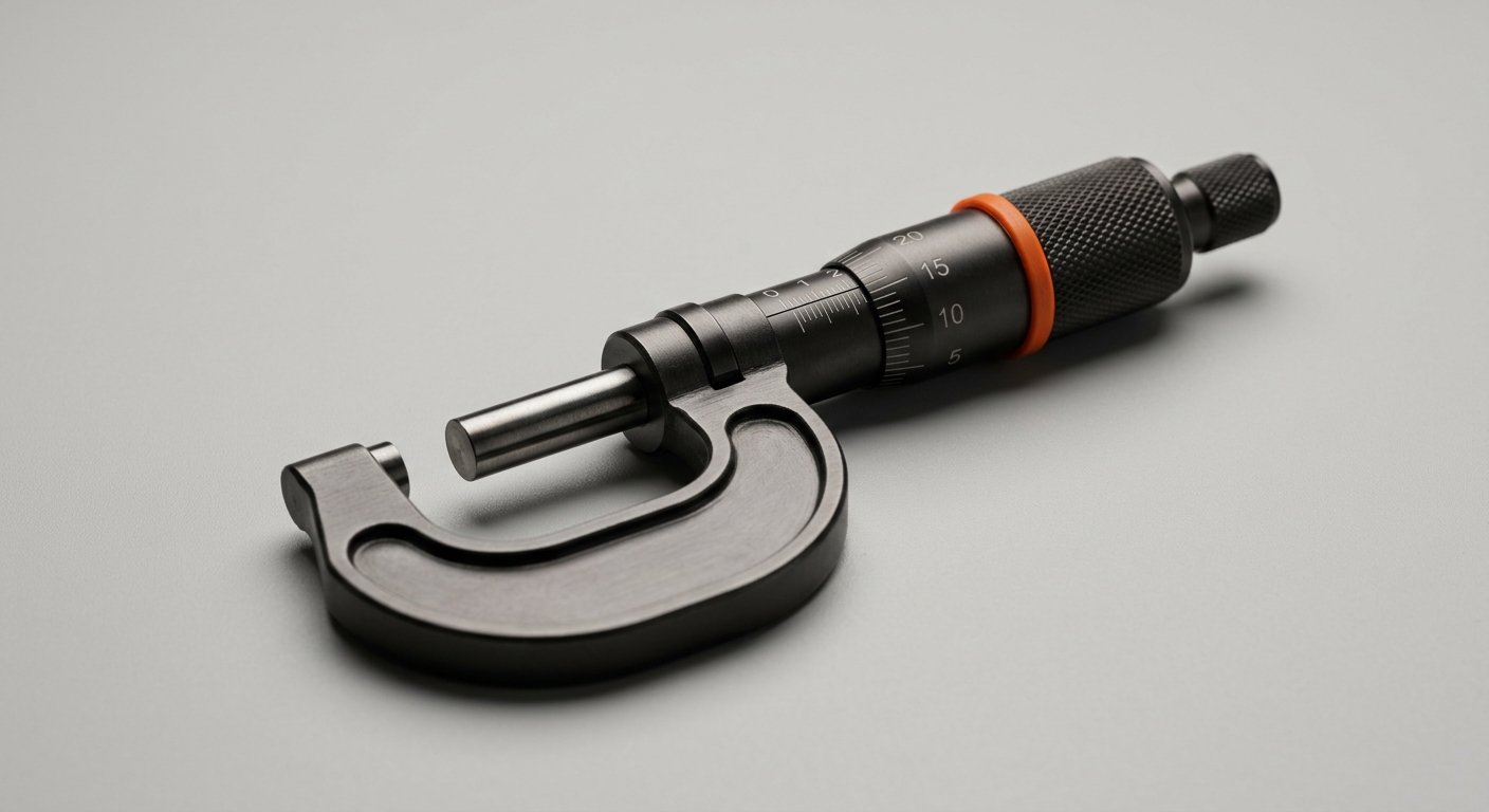A precision micrometer gauge representing accurate technical answers in sales engineering
