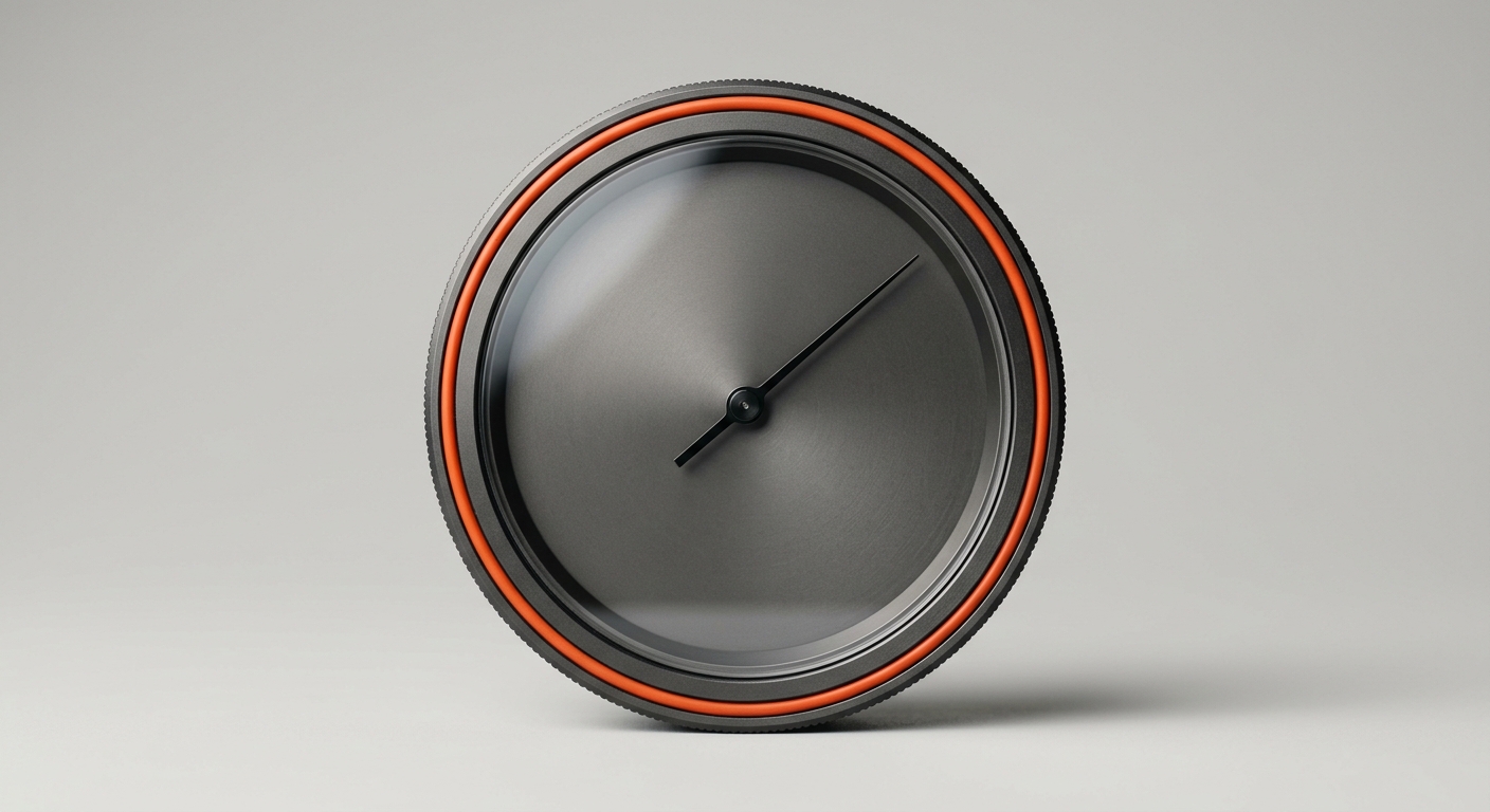 A precision gauge measuring sales forecast accuracy